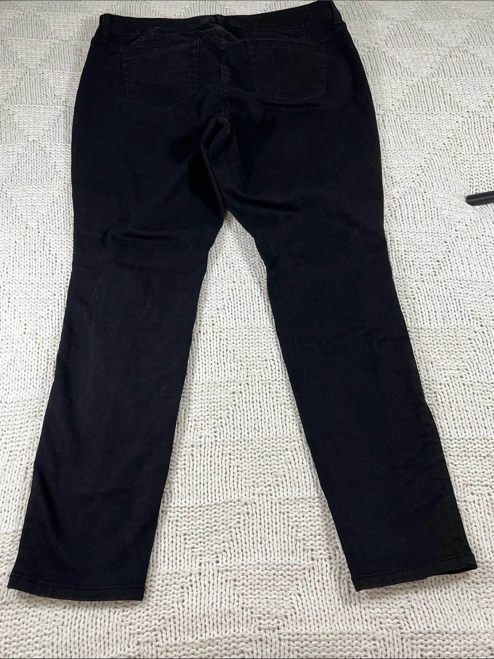 torrid Black Skinny Jeans with Red Underlay